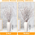 5pcs 29.5" Faux Jasmine Artificial Flowers - Tall White Floral Branches for Home Wedding Decoration