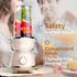 La Reveuse Personal Size Blender, 300 Watts for Shakes, Smoothies, Retro Style