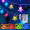 Minetom USB Star String Lights - 39 ft 100 LED Color Changing