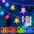 Minetom USB Star String Lights - 39 ft 100 LED Color Changing
