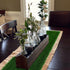 XLX TURF 12 x 36 Inches Artificial Grass Table Runner - Green Fake Grass Turf for Golf Football Party Decorations,