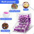 MKRBJ 2 1pcs Laundry Pods Container with Spoon, Acrylic Candy Dispenser with Lid, Dishwasher Pod Holder, Laundry