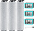 6-pack 3831 Vacuum Cleaner Brush Roll+ Filter Replacement Parts for Bissell Crosswave