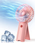 Mini Portable Folding Handheld Fans, USB Rechargeable Personal Fan, 4-speed 3-in-1 Silent Fan for Summer Travel, Kids