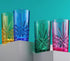 Godinger Acrylic Highball Glasses, Set of 4 Tall Beverage Drinking Cups, Shatterproof and Reusable Tumbler