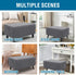 33"-34" H.VERSAILTEX Ottoman Cover Slipcover Rectangle Fit Length Footrest Sofa Slipcovers Stool Cover Footstool