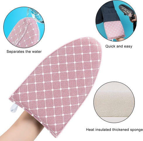 CINPIUK Garment Steamer Ironing Gloves, Anti Steam Heat Resistant Mitt for Garment Steamer Accessories