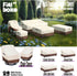Finiboko Cover,32"L 32"W 16"H Furniture,100% 600D Patio Ottoman x x Square Patio Dining Table Cover for Outdoor