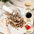 12 Pack 16oz TBWIND Glass Jars with Bamboo Lids, Spoons, Airtight Overnight Oats Containers, Salad& Yogurt Storage
