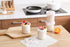 Set 4 Set (18.6 oz) Komax Biokips Overnight Oats Containers with Lids of Round Airtight Food Storage Containers