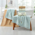 Pidada Set of 2 Hand Towels with Embroidered Bird Tree Pattern 100% Cotton for Bathroom