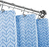 Ausemku Shower Curtain Rod Tension - 26-76 Inch Non-Slip Spring Tension Curtain Rod for Bathroom Kitchen (Silver)