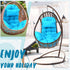 2.58 Hammock Patio(Blue,1 Tudomro Egg Chair Cushion Filling kg Replacement Rocking Wicker Chair Cushions High Back