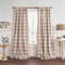 Elrene Home Fashions Farmhouse Living Grainger Buffalo-Check Blackout Window Curtain, Living Room