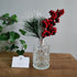 Hosley Set of 4 Mid Century Modern Glass Diffuser Bottles, 4 Inch High, Ideal for Essential Oils & DIY Crafts, O3 Silver
