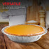 Stock Your Home 6 Inch Aluminum Foil Pie Pans, 50 Count Disposable Mini Pie Pans for Bakeries, Cafes, Restaurants