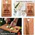 Gift for Mom - Wooden Cheese Charcuterie Board, Unique Christmas, Mother's Day, Birthday Presents