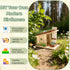 Pontuss Set, Modern Birdhouse Woodworking Kit, Natural Cedar Wooden Birdhouses for Outdoors with Paint Creative DIY