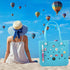 8 Pcs Flower Charm Accessory for Bogg Bags and Simply Southern Totes, Decorative Accessories for Beach Tote Bags