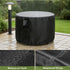 36 Inch 36 28 Inch Patio Furniture Covers Round, Outdoor Round Dinner Table Cover Waterproof, Rounds Patio Coffee Table
