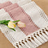 Socomi Boho Table Runner Macrame Long Easter Spring Farmhouse Woven Cotton Linen