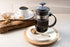 OGGI French Press Coffee Maker (12 fl oz) - 3 Cup / 350 ml Capacity, Stainless Steel Lid & Plunger, Black