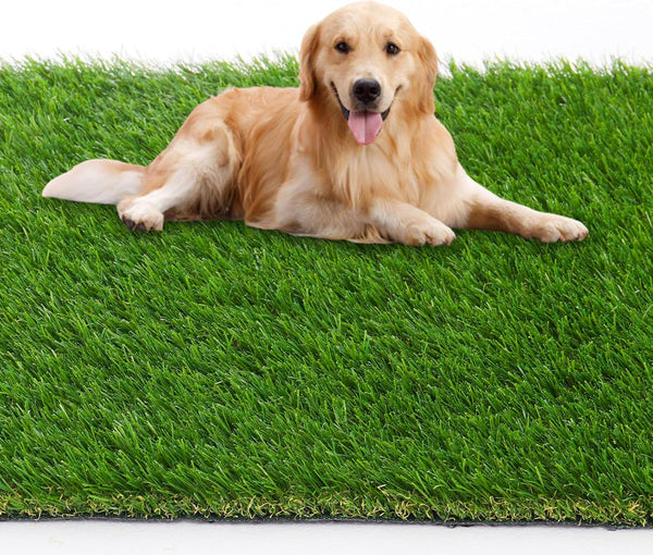 Artificial Turf Grass 3 FT x 5 FT, Fake Grass 1.38" Pile