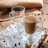 12 8.5 oz Sieral Pieces Irish Coffee Mugs Bulk Irish Coffee Glass with Handle Clear Glass Mugs for Wedding Prom
