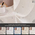 jinchan Beige Kitchen Curtains Linen Tier Curtains 24 Inch for Small Window, Farmhouse Cafe Drapes, 2 Panels