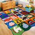 Ythropon Kids Rugs for Playroom,4x6 Feet Upgrade Ultra Non Slip Area Rug, Washable