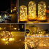 12 Pack 7 20 AIKEI Led Fairy Lights Battery Operated String Lights Waterproof Silver Wire Feet Led Firefly Starry Moon