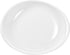 Carlisle FoodService Products Stadia Reusable Plastic Pasta Plate, Melamine, 9.5 Inches, White