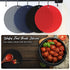 Joyhalo Trivets for Hot Dishes | Silicone Pot Holders for Kitchen Countertops, Flexible Easy to Wash and Dry, Grey