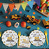Celee Set 20 Construction Birthday Party Decorations - Construction Party Decorations, Plates, Napkins, and Forks
