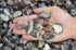 1/2 lb Tumbled Grey Botswana Agate Stones from Africa - Fantasia Materials, 1" to 1.25" avg. (Size #7)
