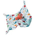 Mary Meyer Pebblesaurus Stuffed Animal Security Blanket, 13 x 13-Inches, Coral Dinosaur for Kids