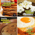 Non-Stick Frying Pan, Double-Sided Flips Design, Easy-To-Clean Pancake Pan for Household Kitchen Cookware