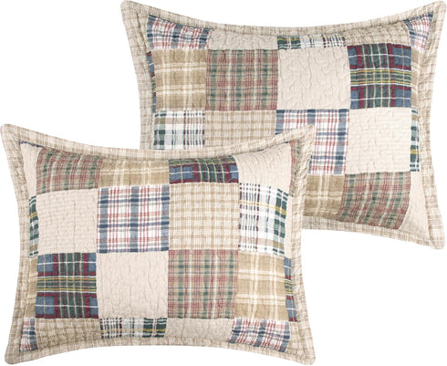 Greenland GL-1304ES Oxford Standard Sham-Multi, Multicolor