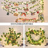 6.56ft 20 8 1 Pack Vines with Lights Battery Operated, LED Pothos with Fairy Lights, Leaf Lights with Modes, Fake Vines