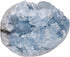 rockcloud Large Natural Raw Blue Celestite Mineral Healing Crystal Cluster Geode Irregular Home Decoration Specimen