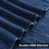 8 Set 2 2 4 Smuge Ultra Soft Piece Textured Bath Towel for Bathroom Shower Pool, Kitchen, Quick Dry, Lightweight Highly