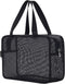 Moyad Mesh Shower Caddy Portable Toiletry Tote Gym Bag for College Dorm Bathroom (Large Black)