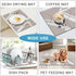 Mat,Counter Golener Bar Mat Spill Protector Absorbent Coffee Maker Spill Mat Under Espresso Maker rug,Heat Resistant