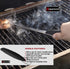 4pcs Set ROMANTICIST Heavy Duty Grill Accessories for Top Chef - Professional Grill Tool & Basic BBQ Tools for Backyard
