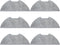Mop Pads Accessories for Eureka E10s Robotic Vacuum Cleaner, Washable Microfiber Replacement (6Pcs)