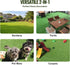 4 6 1.38" VEVOR Artifical Grass Turf, x ft Thick Grass Rug Indoor Outdoor, Realistic Synthetic Grass Mat with Drainage