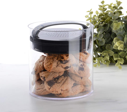 Prepara Evak Fresh Saver Plastic Food Storage, 58 Ounce, Color Black