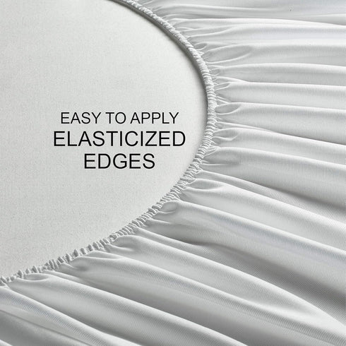 Queen Mattress Protector by PURE BAMBOO, Waterproof, Breathable, Noiseless Cover