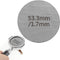 53.3 mm Espresso Puck Screen - Stainless Steel Coffee Filter, Reusable Lower Shower Clean Coffee Screen