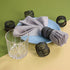 Set of 12 Black Jade Napkin Rings for Dining Table Decoration, Parties, Everyday Use, Wedding, Banquet, Party Decor.